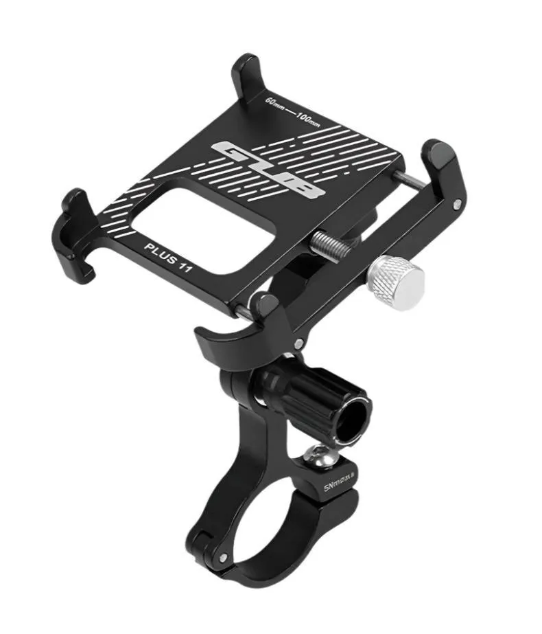 GUB PLUS 11 Bicycle Aluminum Alloy Mobile Phone Holder Mountain MTB Bike Motorcycle Electric Bicycle Bracket Cell Phone Stand