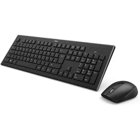 hama Keyboard & Mouse Set Cortino  wired - Black