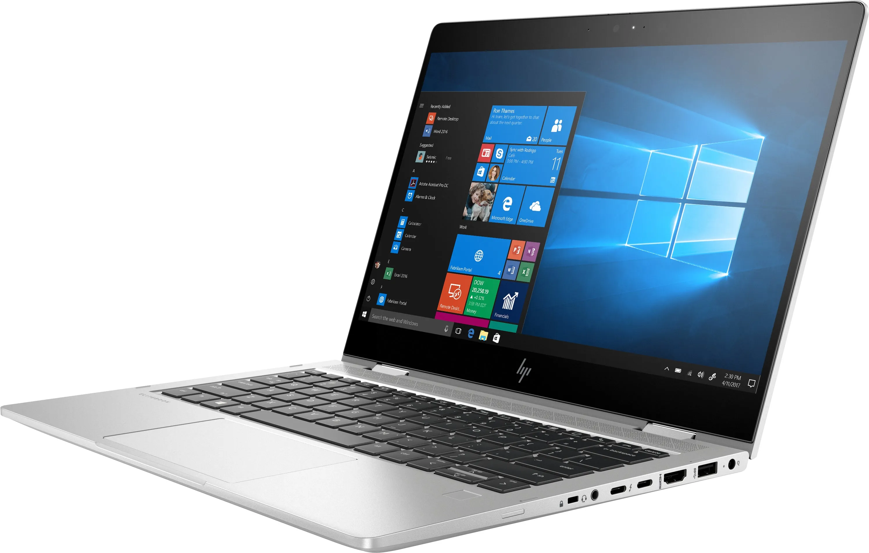 HP EliteBook X360 830 G6 13.3" FHD Touch Convertible Notebook PC, Intel i7-8565U, 1.80GHz, 8GB RAM, 32GB Optane  256GB SSD, Win 10 Pro,7NK13UT#ABA