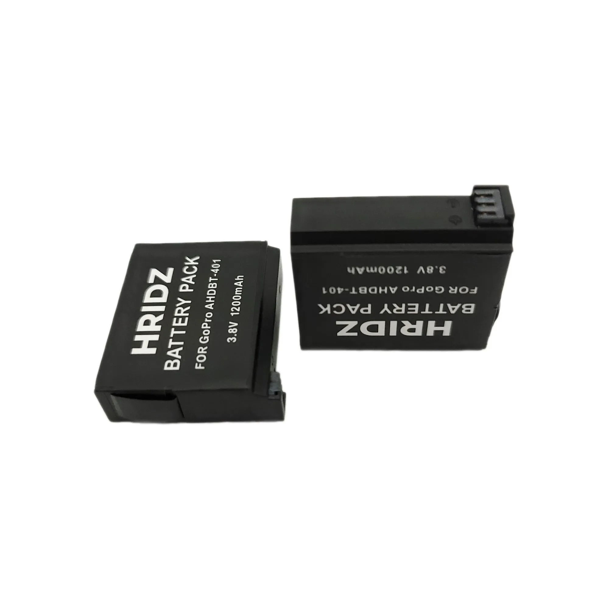 Hridz AHDBT-401 for GoPro Hero 4 Battery and Charger for BLACK or SILVER