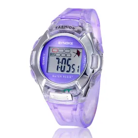 Kids Sports Digital LED Watches Wrist Watch Alarm Date Rubber Wrist