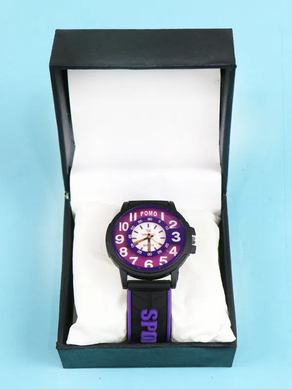 KWW09 Boys Wrist Watch Sport Purple