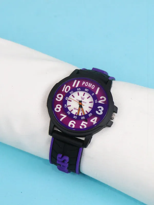 KWW09 Boys Wrist Watch Sport Purple