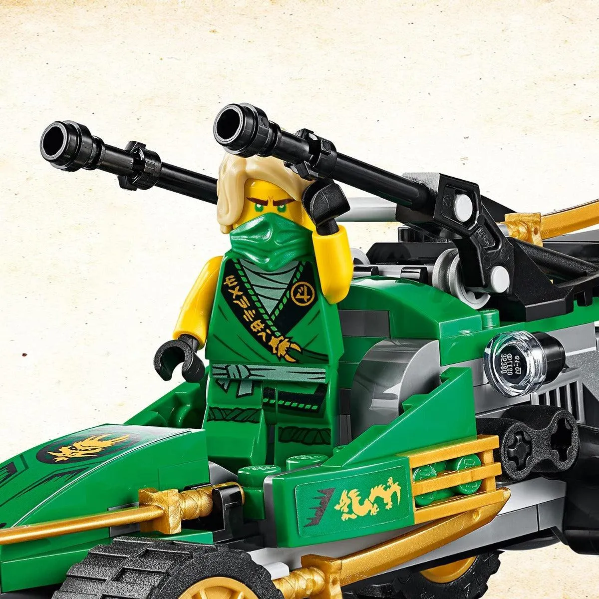 LEGO Ninjago Legacy Jungle Raider Car with Lloyd Minifigure Building Kit for Ages 7 