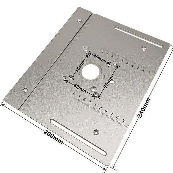 Levoite™ Router Table Insert Plate Miter Gauge WorkBenches Wood Router Multifunctional Trimmer Engraving Machine