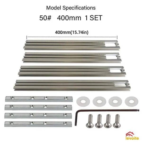 Levoite™ Trimming Machine Milling Groove Engraving Guide Rail System