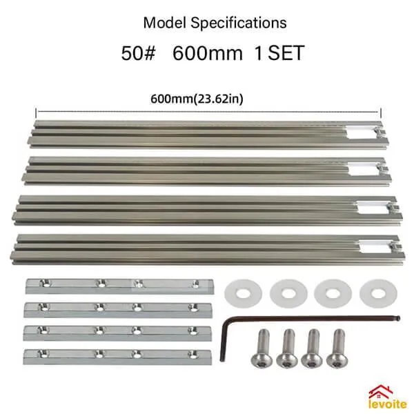 Levoite™ Trimming Machine Milling Groove Engraving Guide Rail System