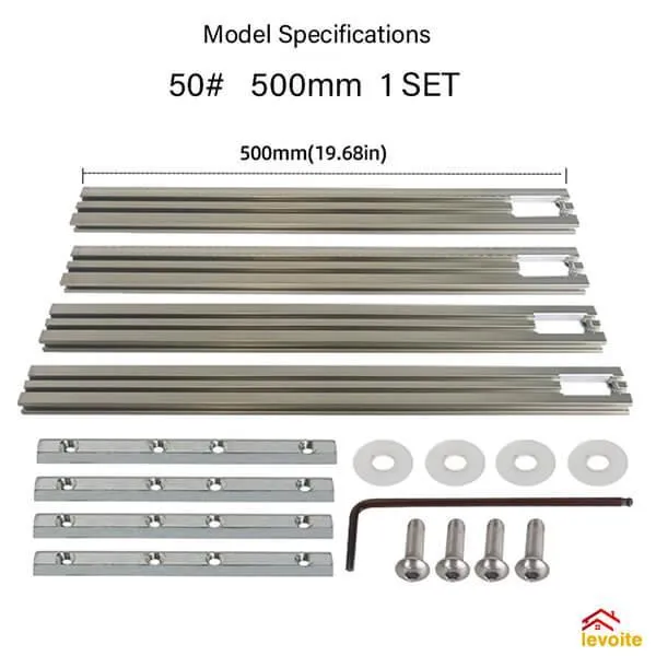 Levoite™ Trimming Machine Milling Groove Engraving Guide Rail System