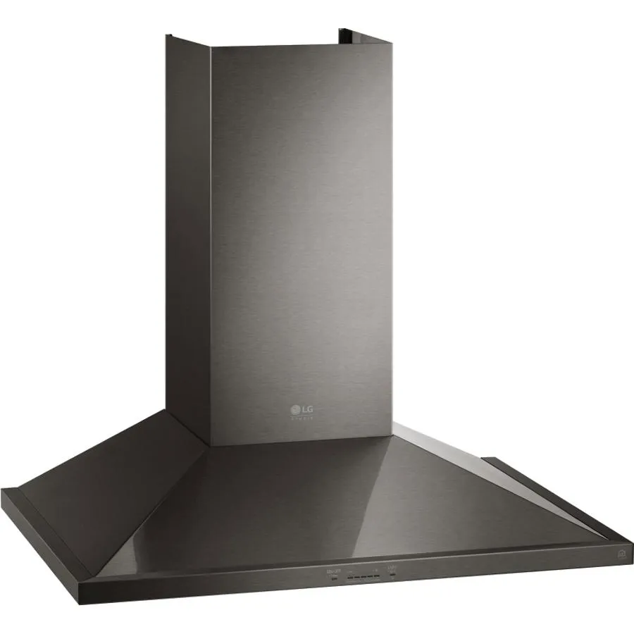 LG STUDIO 30-inch Wall Mount Range Hood with Wi-Fi LSHD3089BD