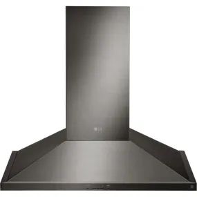 LG STUDIO 30-inch Wall Mount Range Hood with Wi-Fi LSHD3089BD