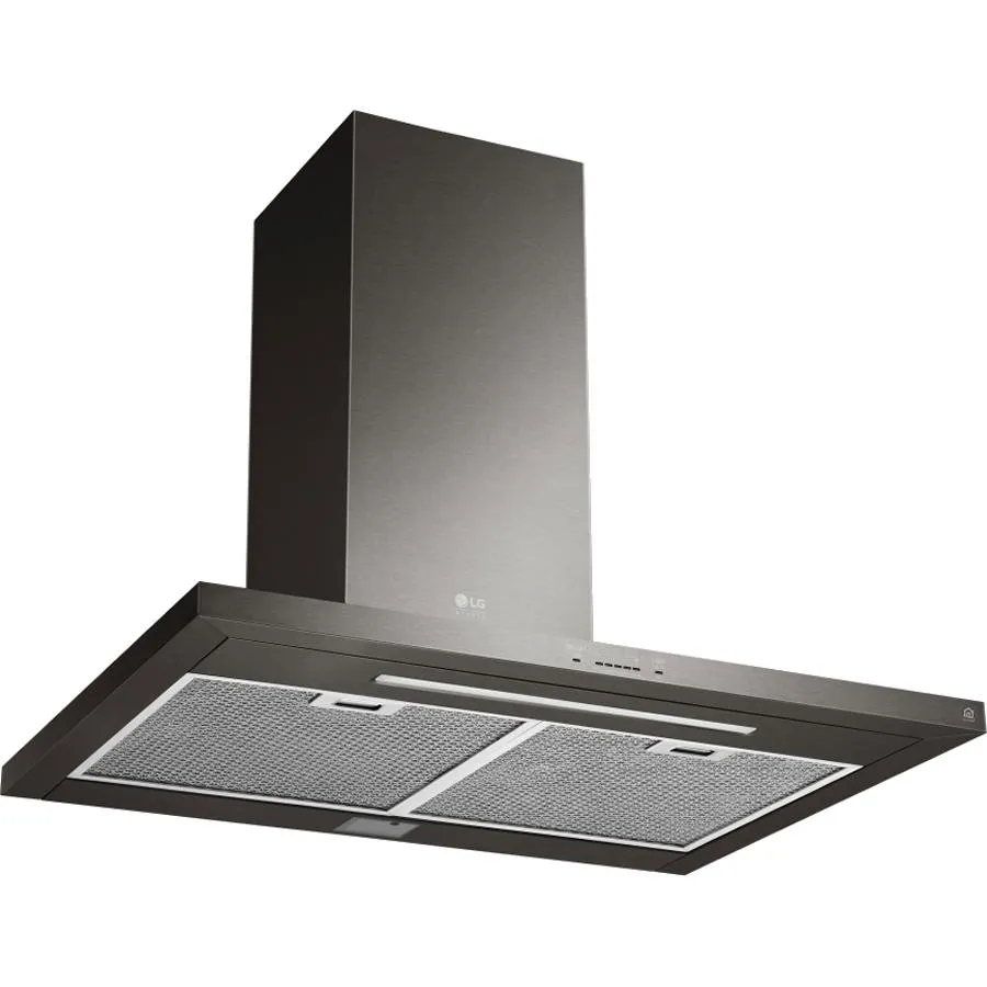 LG STUDIO 30-inch Wall Mount Range Hood with Wi-Fi LSHD3089BD