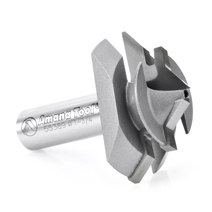 Lock Miter Router Bit | 45°x 1 3⁄4 Dia x 7⁄8 x 1⁄2" Shank | 55389 | 738685553893