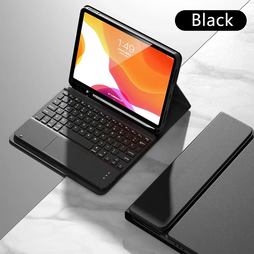 Magic Keyboard Case For iPad Pro 12 9 11 iPad 10th 10.9 9th 10.2 Generation Air 5 10.9 Mini 6 2022 Full Cover With Keyboard Case