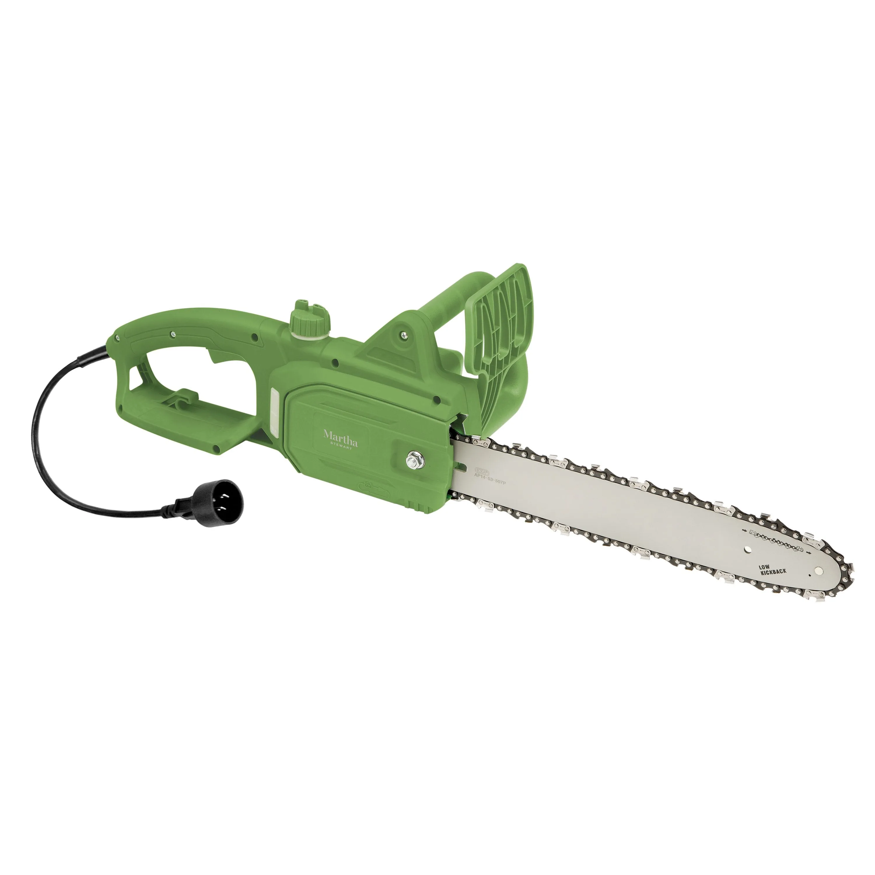 Martha Stewart MTS-ECS14 Electric Handheld Chainsaw with Handguard Safety Brake | 14-Inch | 9-Amp