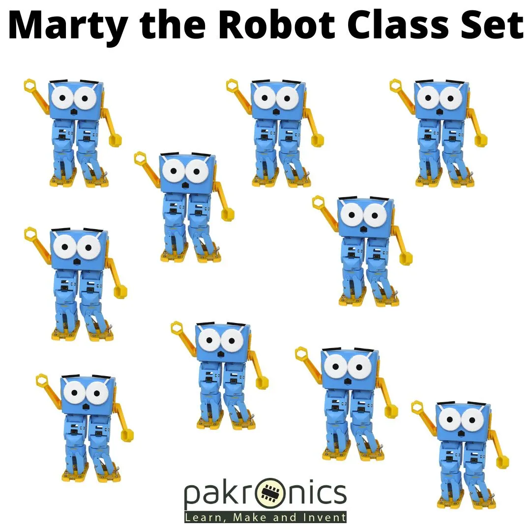 Marty the Robot V2 (Pack of 10)