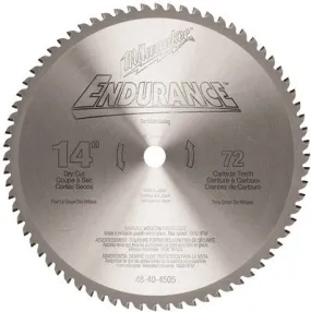 Milwaukee Circular Saw Blade 14 In. Carbide 72T