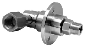 Mosmatic rotary unions DXF swivel 90 degrees G1 3/8"NPTF G2 3/8"NPTM 38.453