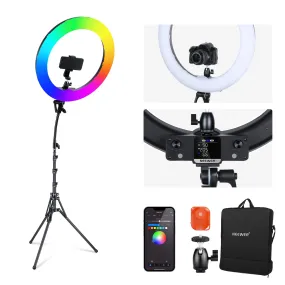 NEEWER RGB18 II 18 Inch RGB LED Ring Light APP Control