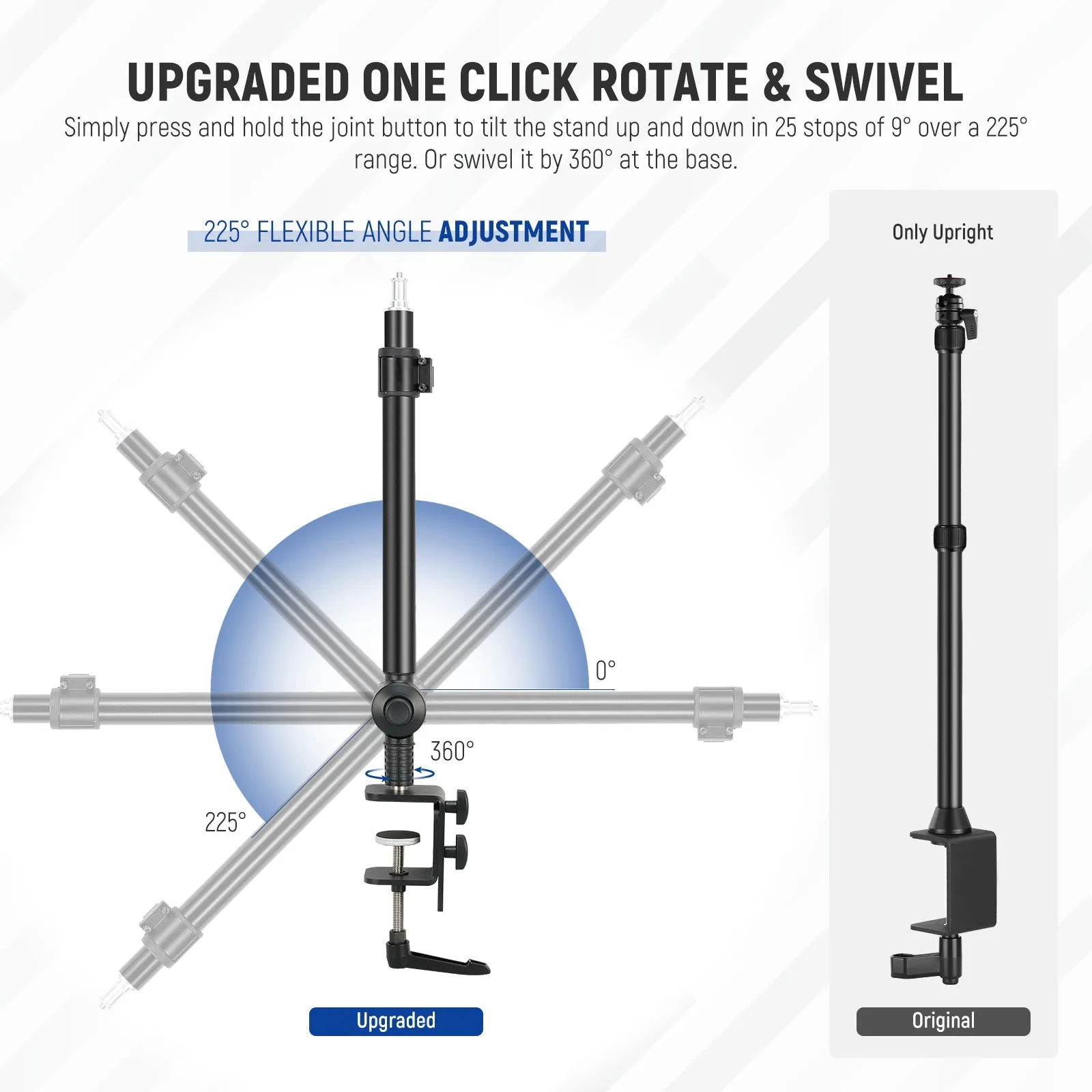 NEEWER ST-DR3560 Camera Desk Mount Stand