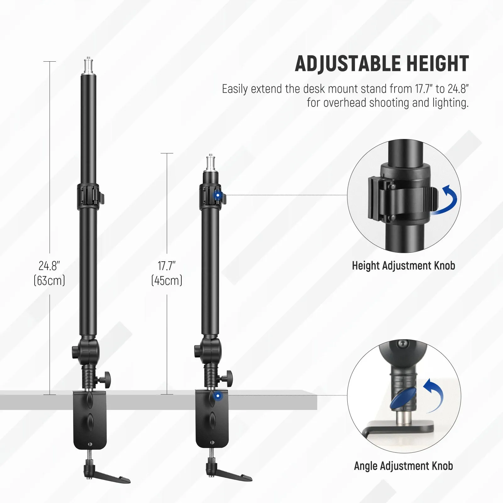 NEEWER ST-DR3560 Camera Desk Mount Stand