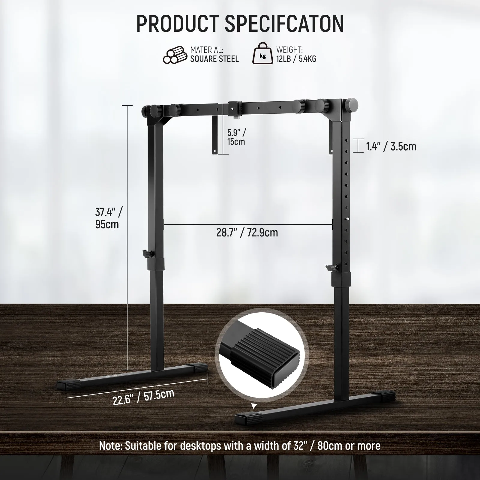 NEEWER ST200 Overhead Camera Stand with Arca Type QR Plate