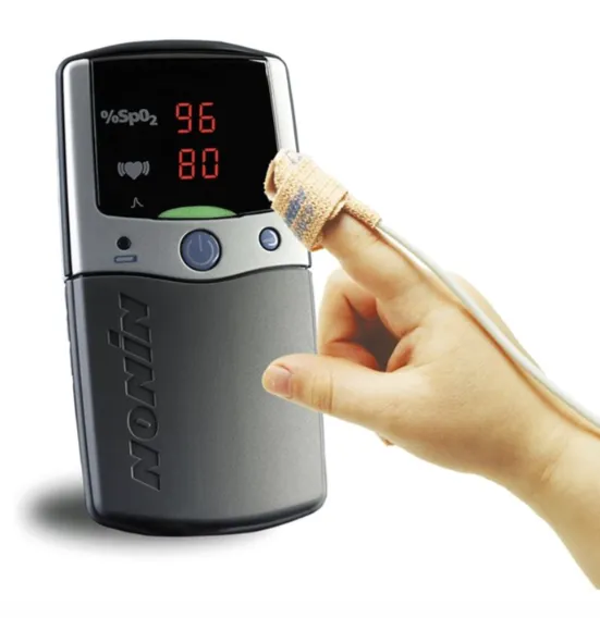 Nonin PalmSAT 2500 Handheld Pulse Oximeter. Nonin Purelight sensor, Neonate