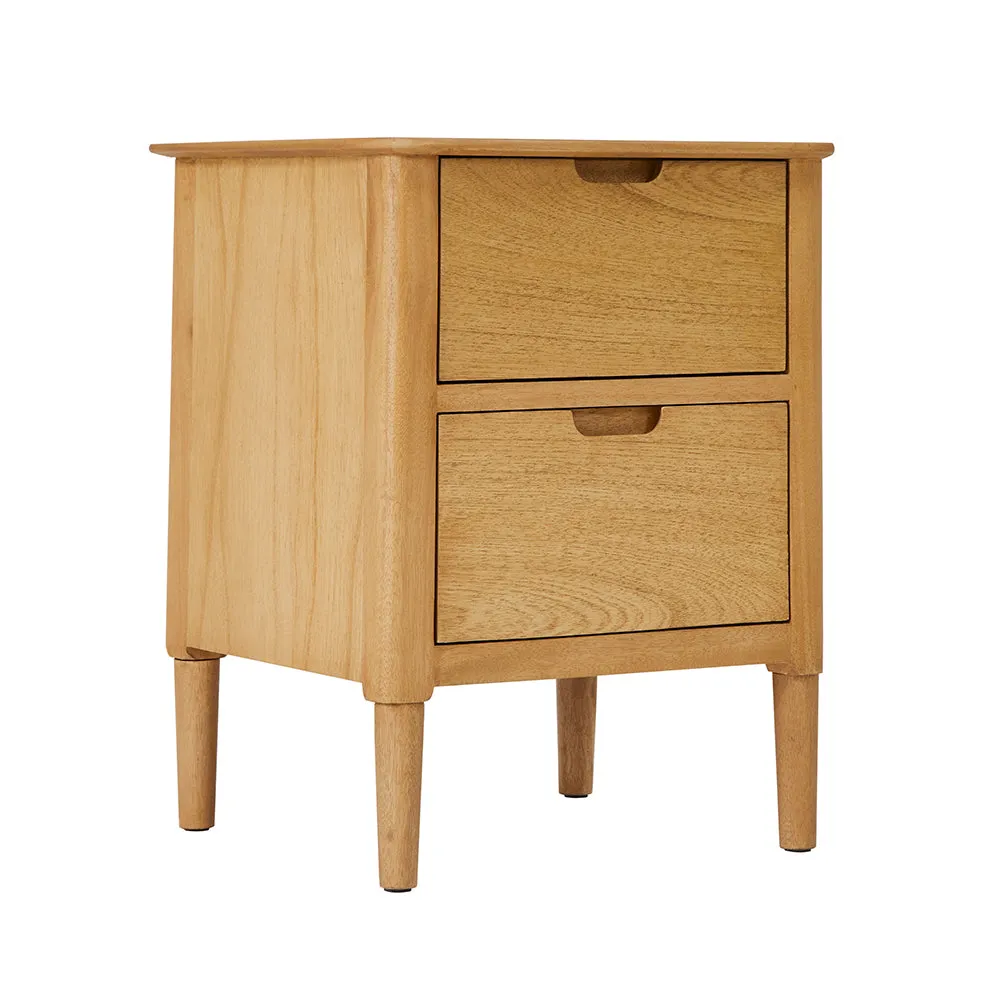 Norway Oak Wooden Bedside Table