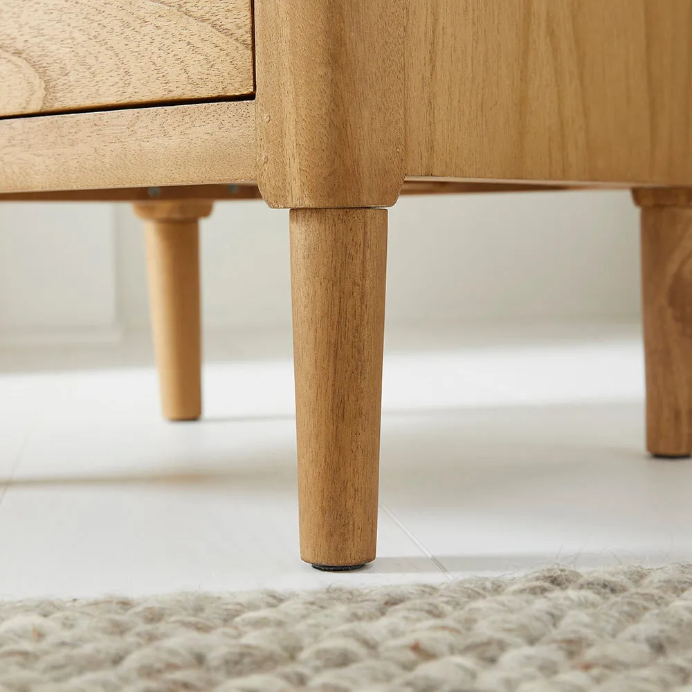 Norway Oak Wooden Bedside Table