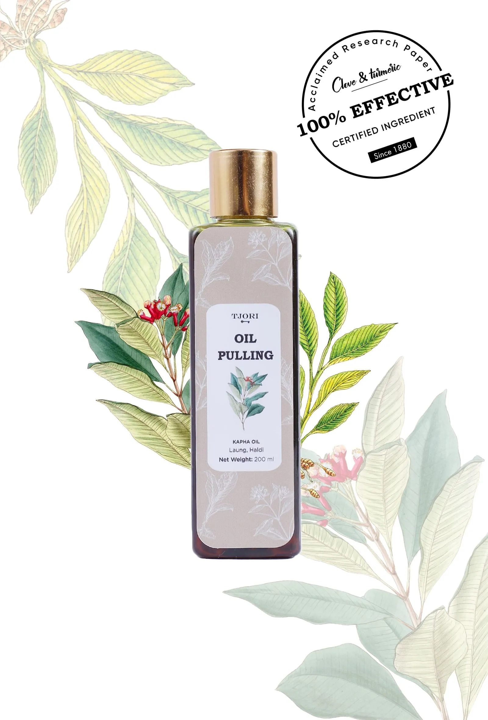 Oil Pulling: KAPHA OIL (HALDI) -200ml