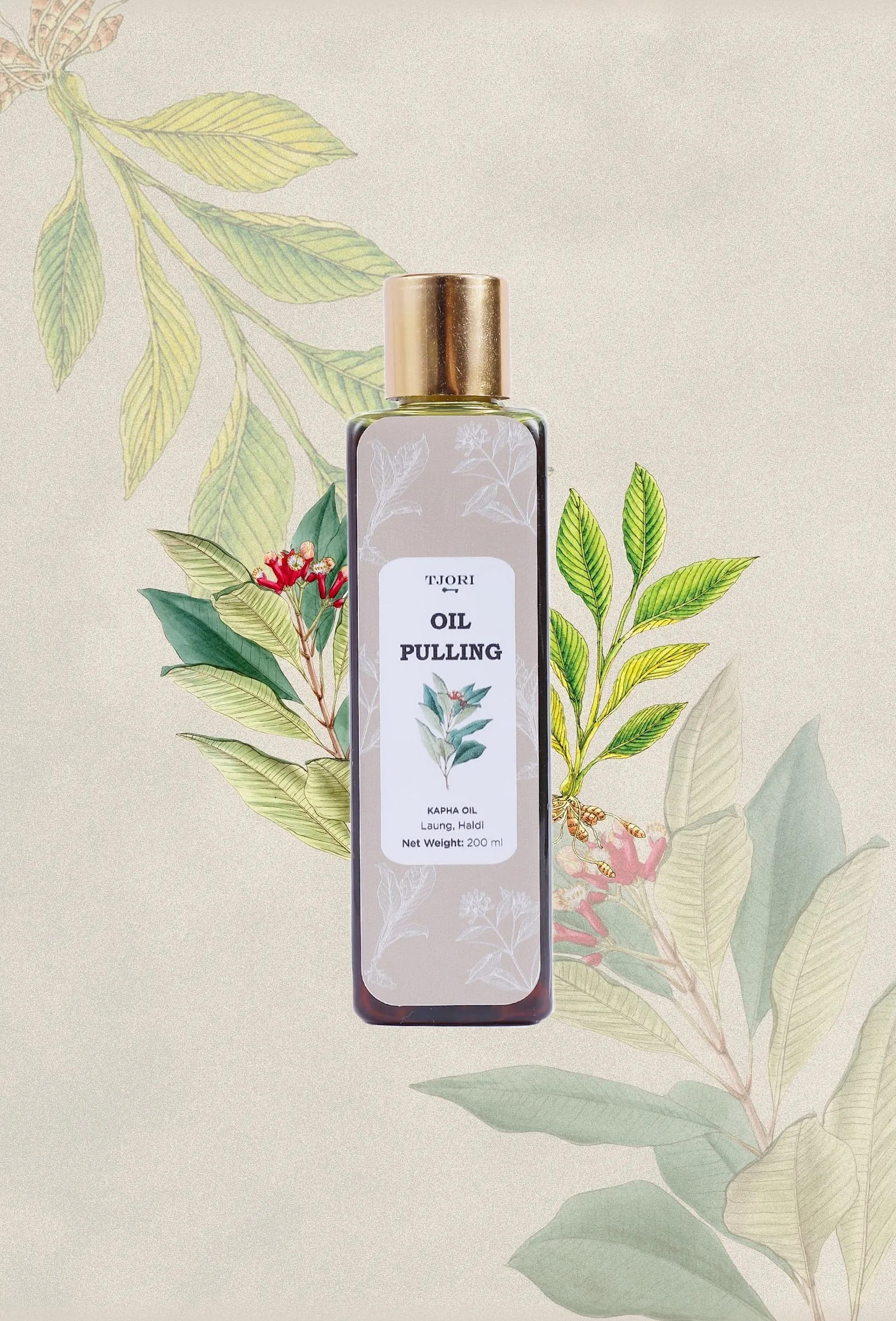 Oil Pulling: KAPHA OIL (HALDI) -200ml