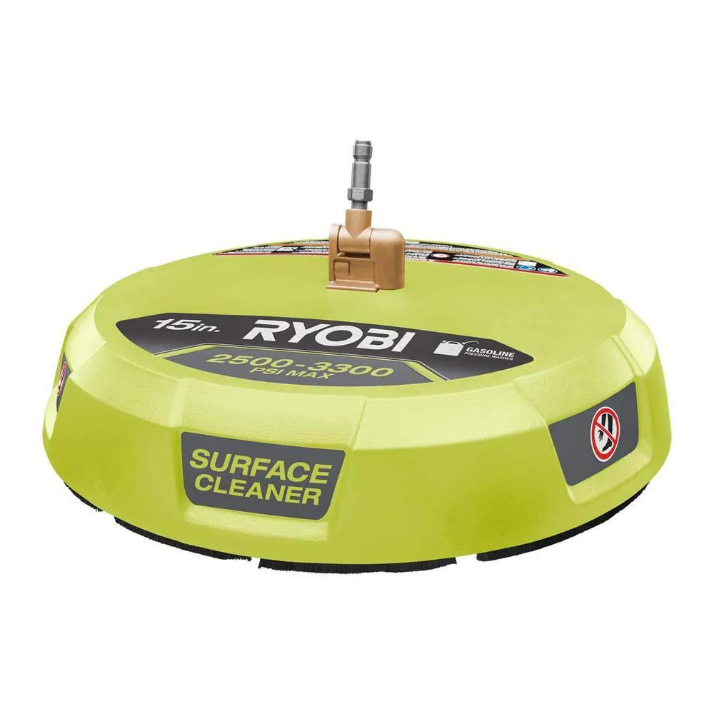 Open Box -  Ryobi RY31SC01 15 in. 3300 PSI Surface Cleaner for Gas Pressure Washer