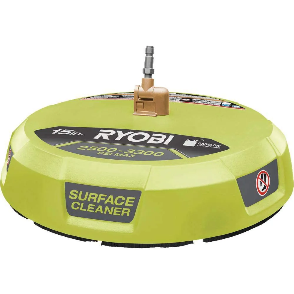 Open Box -  Ryobi RY31SC01 15 in. 3300 PSI Surface Cleaner for Gas Pressure Washer