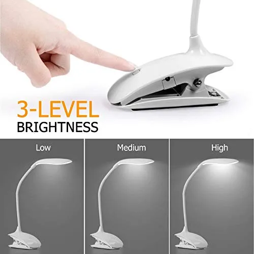 OPPLE Reading Light LED Rechargeable Flicker Free Desk Book Lamp ( White )