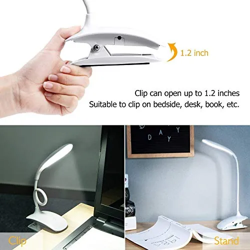 OPPLE Reading Light LED Rechargeable Flicker Free Desk Book Lamp ( White )