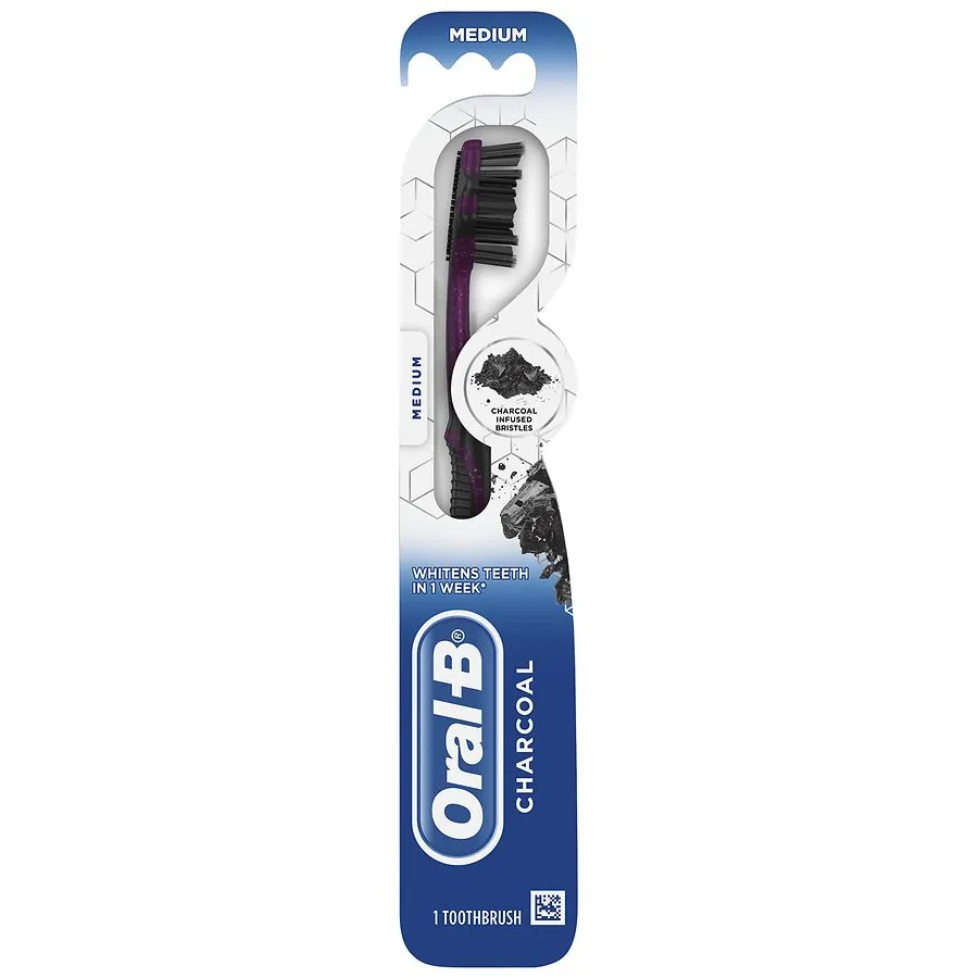 Oral-B Charcoal Toothbrush Medium