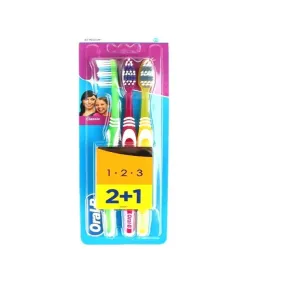 Oral B Classic Toothbrush 3pcs - Medium