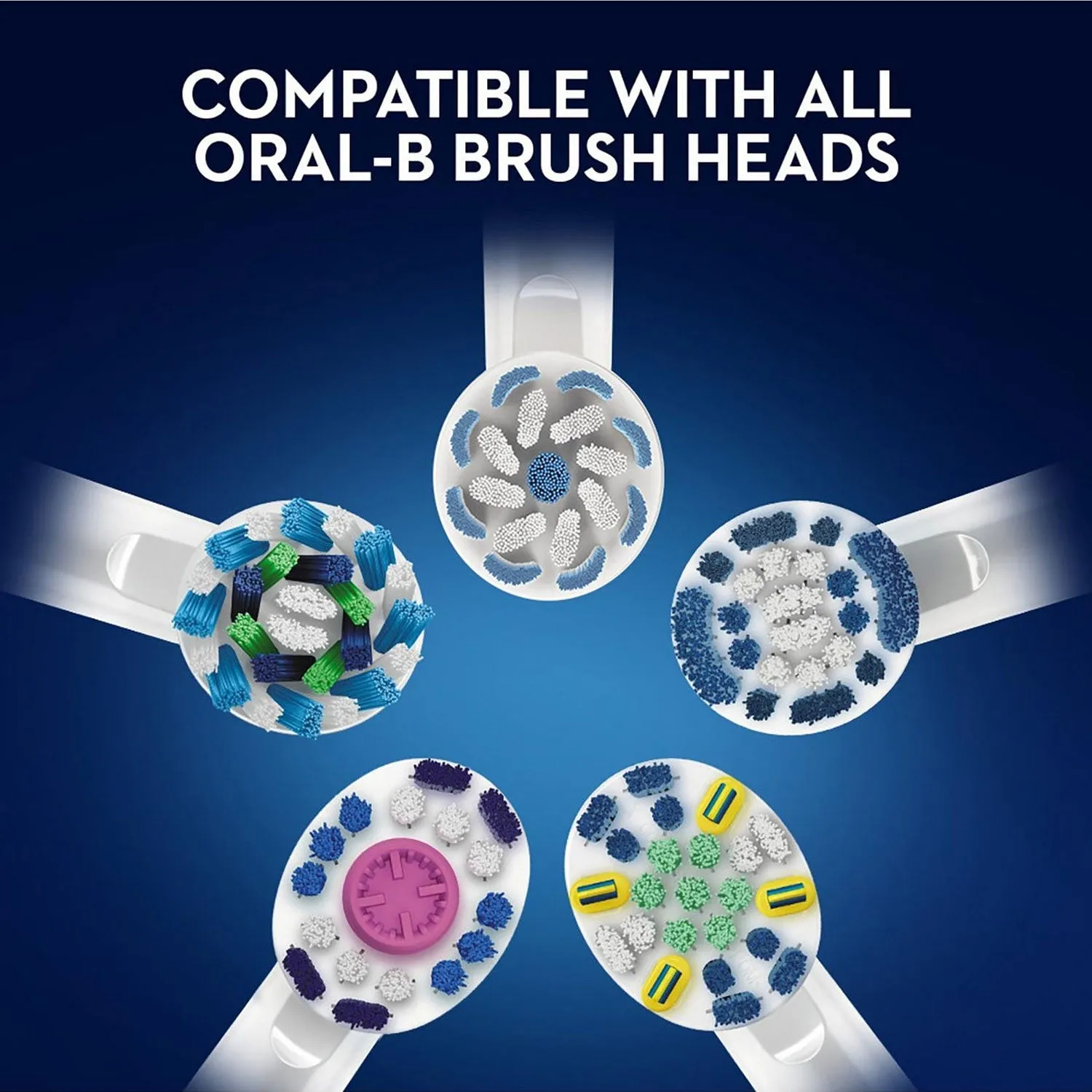 Oral-B Pro 570 CrossAction Electric Toothbrush with Refill Heads