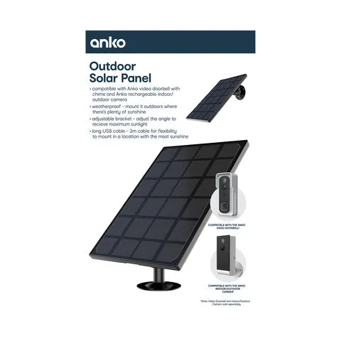 Outdoor Solar Panel / weatherproof