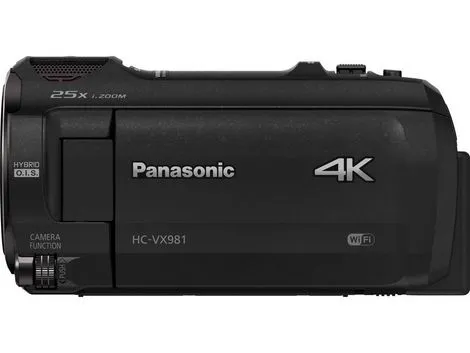 Panasonic HC-VX981K Ultra HD Camcorder with Wi-Fi Twin Camera and 4K Photo Features (Black)