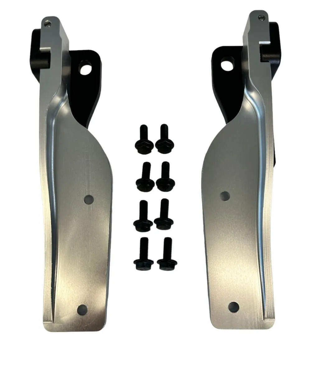 Precision Works Quick Release Hood Hinges - Honda CRX EF Civic 88-91 4-Door