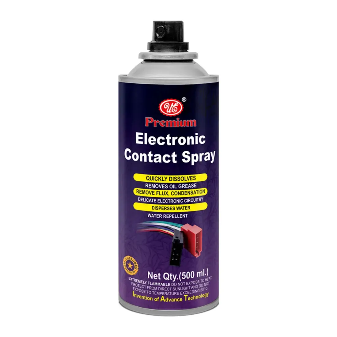 Premium Electronic Contact Cleaner Spray | Cleans Sensitive Electrical Equipment