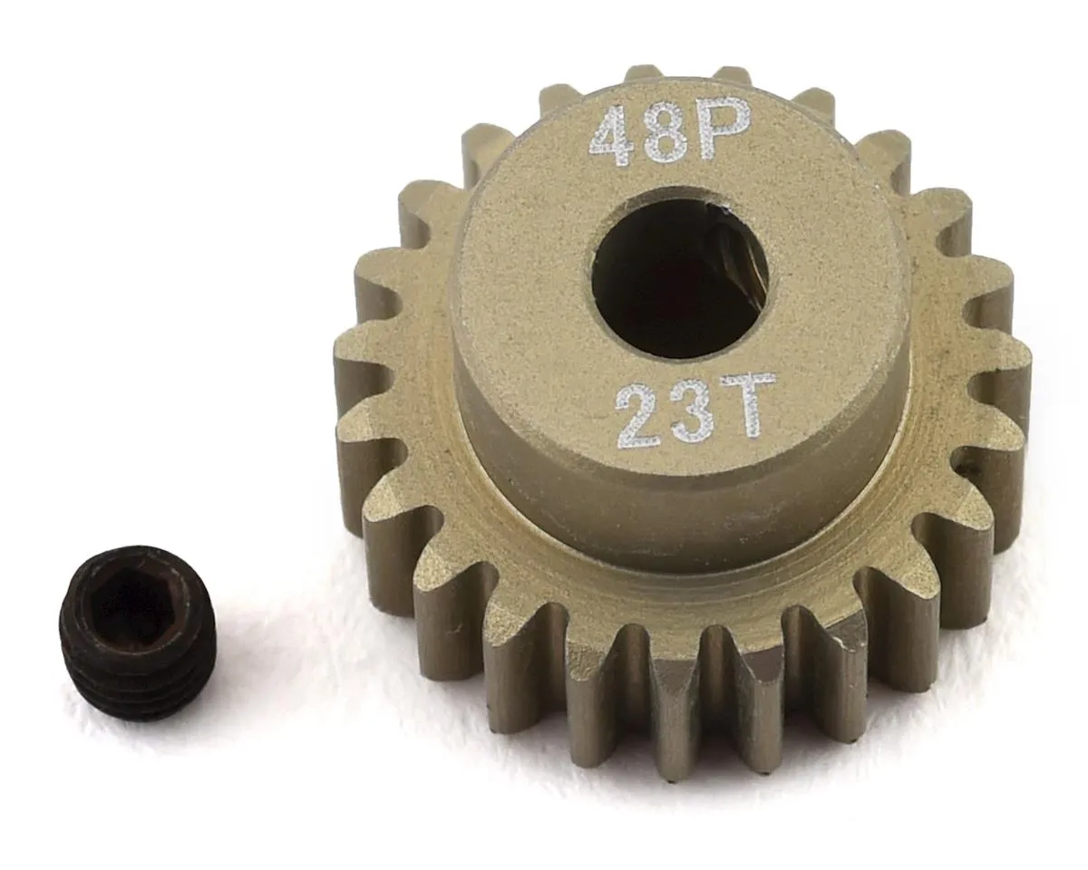 ProTek RC 48P Lightweight Hard Anodized Aluminum Pinion Gear (3.17mm Bore)