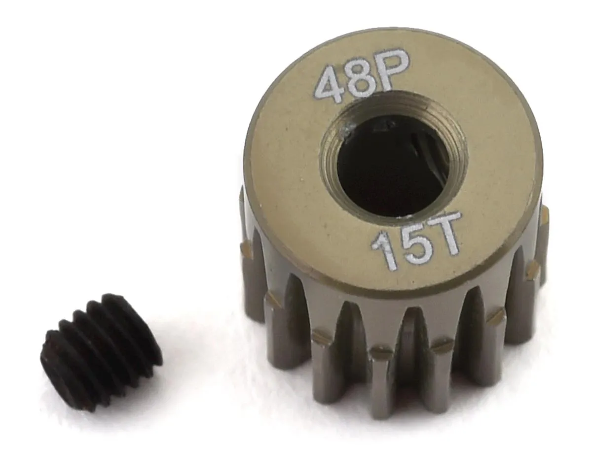 ProTek RC 48P Lightweight Hard Anodized Aluminum Pinion Gear (3.17mm Bore)