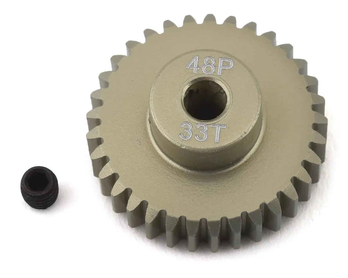 ProTek RC 48P Lightweight Hard Anodized Aluminum Pinion Gear (3.17mm Bore)