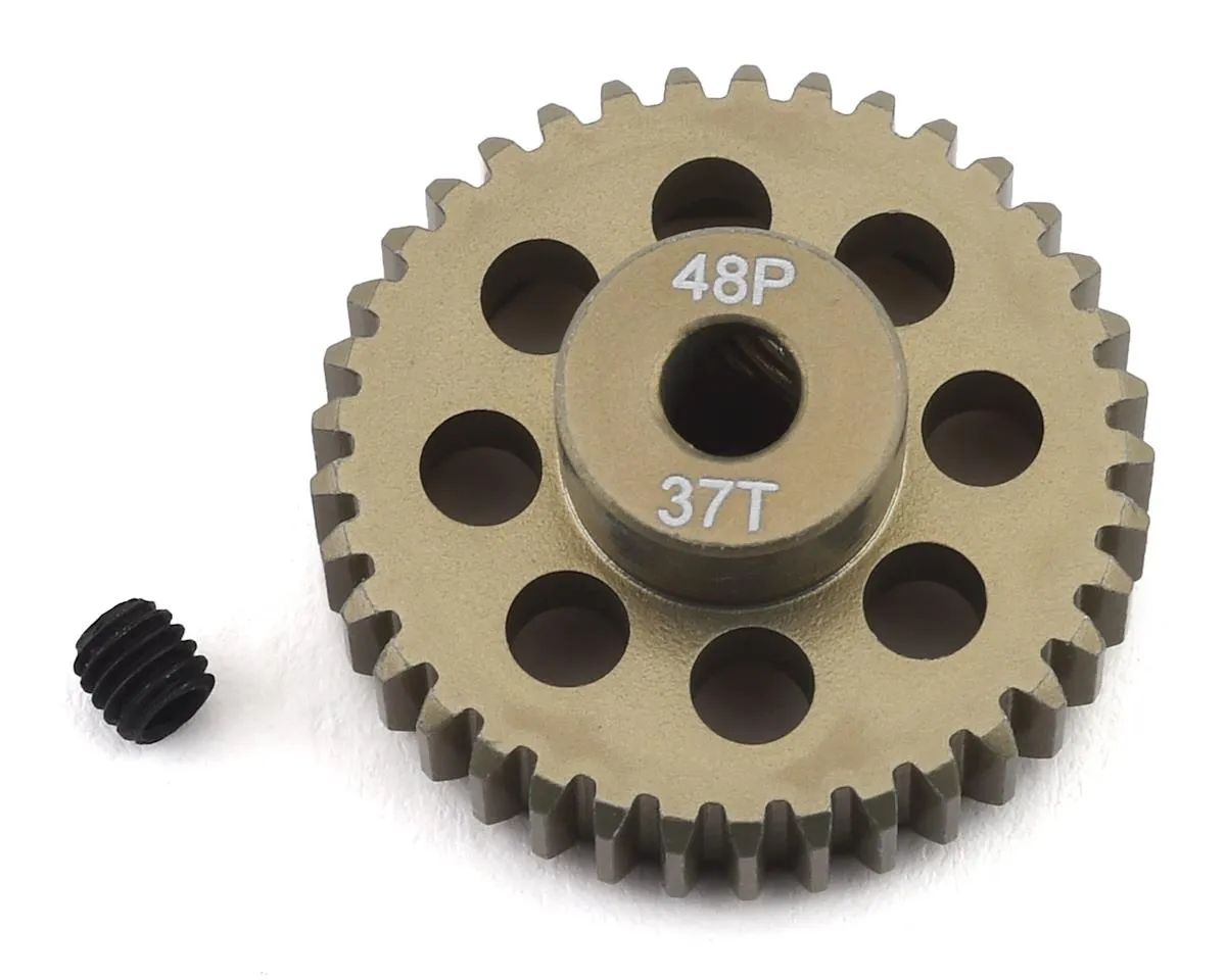 ProTek RC 48P Lightweight Hard Anodized Aluminum Pinion Gear (3.17mm Bore)