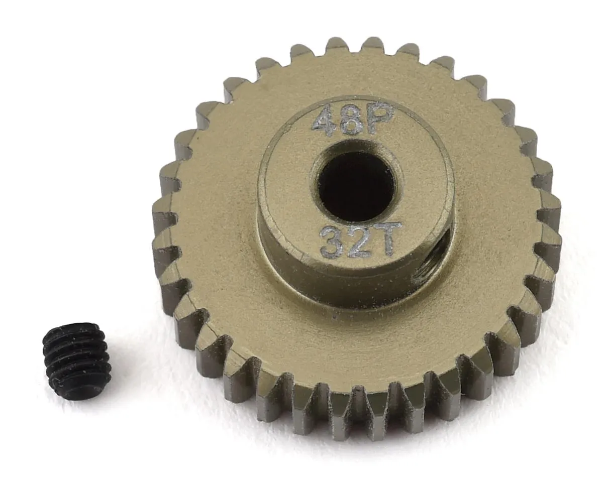 ProTek RC 48P Lightweight Hard Anodized Aluminum Pinion Gear (3.17mm Bore)