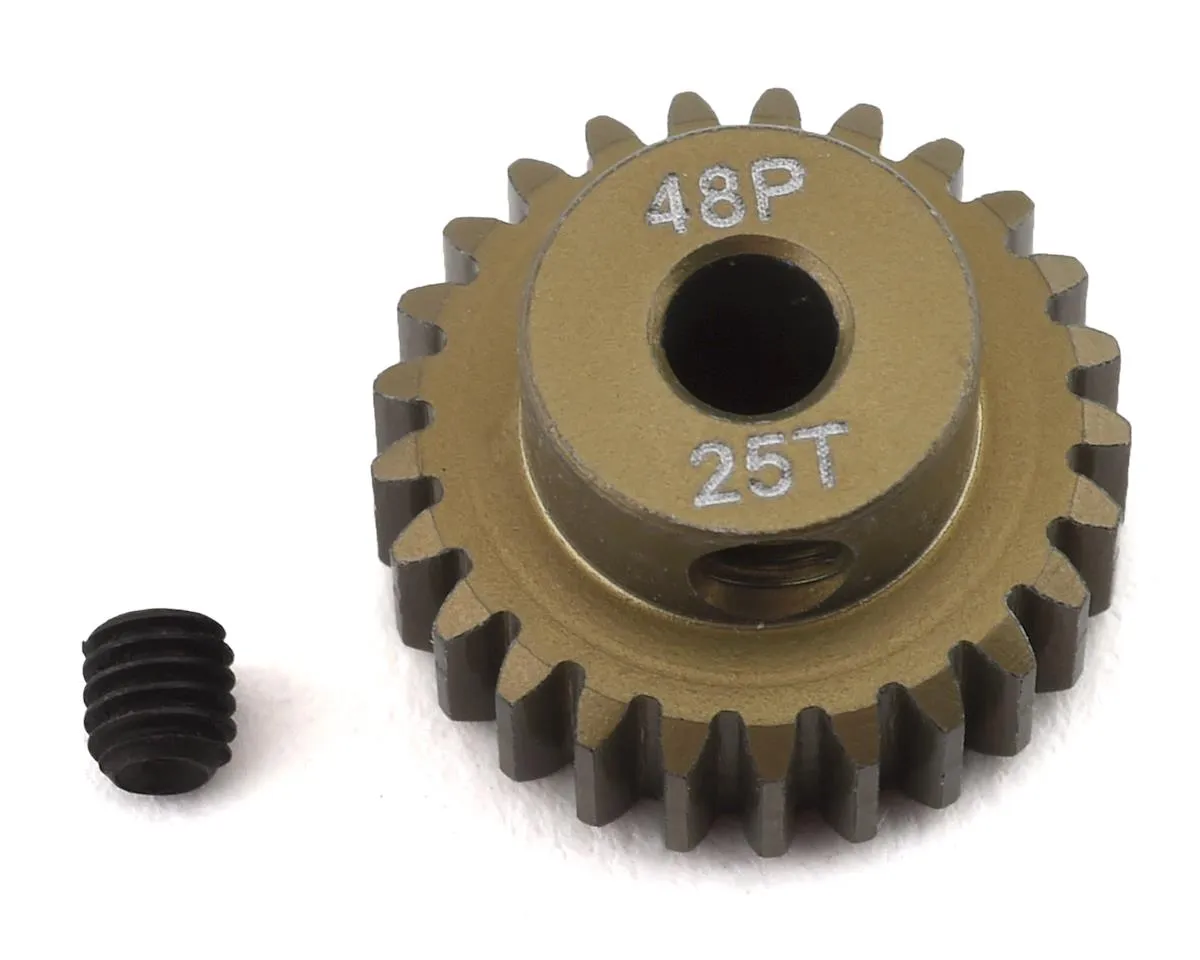 ProTek RC 48P Lightweight Hard Anodized Aluminum Pinion Gear (3.17mm Bore)