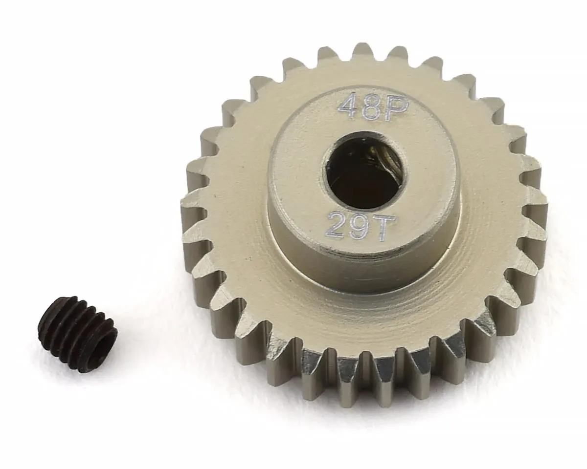 ProTek RC 48P Lightweight Hard Anodized Aluminum Pinion Gear (3.17mm Bore)