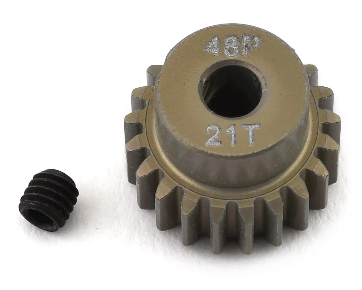 ProTek RC 48P Lightweight Hard Anodized Aluminum Pinion Gear (3.17mm Bore)