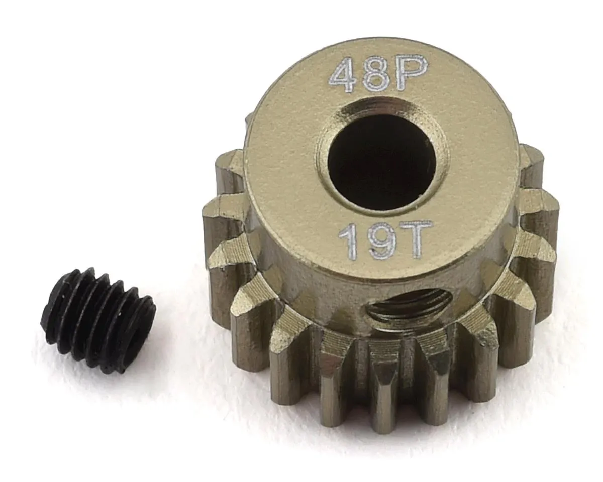 ProTek RC 48P Lightweight Hard Anodized Aluminum Pinion Gear (3.17mm Bore)